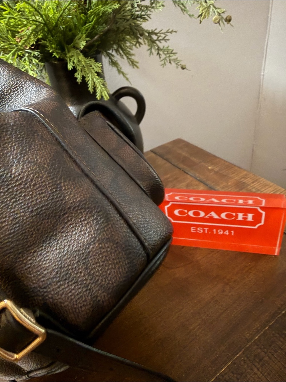Coach Mini Hadley Backpack - Picture 6 of 14